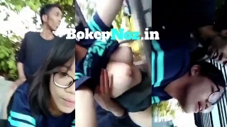 Bokep Smp Viral Mesum Taman Di Ngentot hijab hot Guru sange